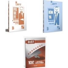 Anla Kazan Yayınları 2027 2027 Benim Hocam Ayt Felsefe ve Video Çözümlü + Kimya Konu + Anla Kazan Paragraf Deneme 3'lü Set