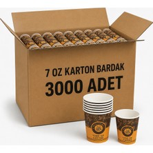Antpap Ambalaj 7 Oz Karton Bardak 3000 Adet – Desenli Tek Kullanımlık Kahve Bardağı