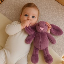 Boule De Petite Pupi Mor Tavşan Uyku Arkadaşım Peluş Oyuncak