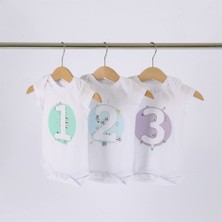 Beeberry Kids Organik Gots Sertifikalı 1-2-3 Aylık Body Set