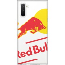 LOTUS GOLD Samsung Galaxy Note 10 Uyumlu Baskılı Yumuşak Silikon Şeffaf Telefon Kılıfı