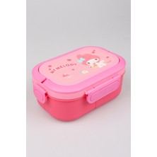 x Dekomus Lisanslı My Melody 3 Bölmeli Beslenme Kabı / Lunch Box