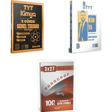 Anla Kazan Yayınları 2027 2027 Benim Hocam Tyt Kimya 5 Günde Genel Tekrar Kampı Konu + Soru + Anla Kazan Paragraf Deneme 3'lü Set