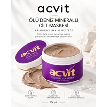 Acvit Ölü Deniz Cilt Maskesi Onarıcı Etkiyle Tüm Cilt Tiplerine Uygun 150 ml