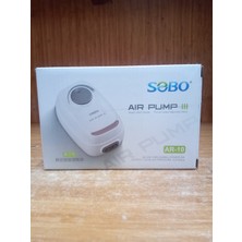 Sobo Ar-10 Sessiz Ayarlanabilir Çift Çıkışlı Akvaryum Hava Motoru 3W 6,8 Lt/h
