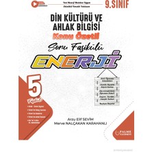Palme Yayınevi 9. Sınıf Enerji Din Kültürü ve Ahlak Bilgisi Konu Özetli Soru Fasikülleri (5 Fasikül)