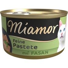 Miamor Pastete Sülünlü Konserve Kedi Maması 85GR