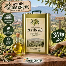 Kayısı Center Toptan Soğuk Sıkım Zeytin Yağı 30 Lt