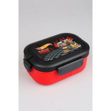 Hot Wheels x Dekomus Lisanslı Hotwheels 3 Bölmeli Beslenme Kabı / Lunch Box