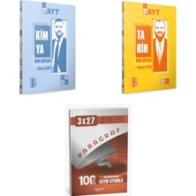 Anla Kazan Yayınları 2027 Benim Hocam Ayt Kimya + Tarih Konu + Anla Kazan Paragraf Deneme 3'lü Set