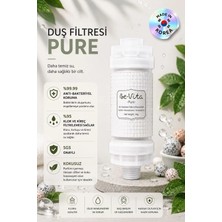 Pure C Vitaminli Aromatik Duş Filtresi - Saç Dökülme Karşıtı, Cilt Besleyici Klor ve Kireç Arıtıcı Duş Filtresi (150GR)