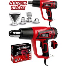 Stanvolt 2000 Watt 2 Kademeli 4 Başlıklı Sıcak Hava Tabancası