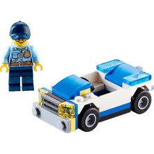 LEGO City 30366 37 Parça Polis Arabası Erkek Çocuklar İçin Şık Hediye Seçeneği