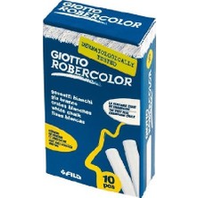 Giotto Robercolor Beyaz Tebeşir 10 Lu Kutu