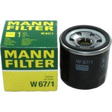 Nissan Qashqai 1.6 2006-2013 Mann Yağ Filtresi W67/1 (HR16)