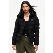 Tommy Jeans Tjw Slım Hood Puffer Down Ext