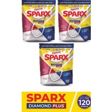 Asperox Sparx Dıamond Plus Bulaşık Makinesi Kapsülü 40LI 3 Adet