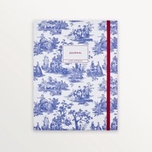 Episode 19X25 Ciltli Toile - Moderne Bleu Denim