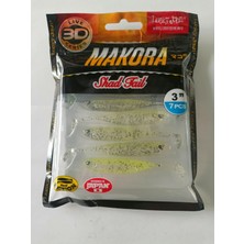 Lucky John Makora 3'' (7.62 Cm) Silikon Balık Yem/7 ADET(006)