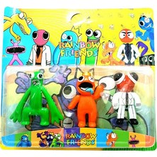 Rainbow Aksiyon Figür Oyuncakları Friends 3'lü Set