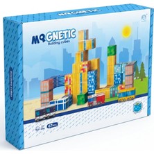 Kızılkaya Kzl Şehir Temalı Manyetik Blok Yapı Küpleri Seti 2X2X2 cm 67 Parça CH1432