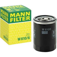 Nissan Micra K13 1.2 2010-2012 Mann Yağ Filtresi W610/6 (HR12)