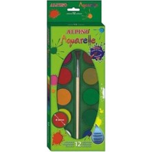 Alpino Sulu Boya 12 Renk (Aq-01)