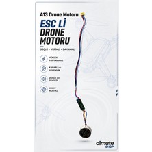Dimute Shop A13 Drone Motoru - Esc’li Yedek Motor