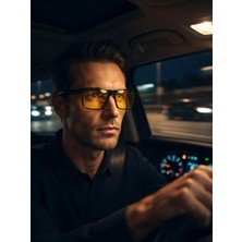 Blue Pepper Antifar Gece Görüş Gözlüğü Wayfarer Model Araç Kullanırken Yardımcı Olur