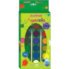 Alpino Aquarelle Sulu Boya 21 Renk Alp-Aq-02