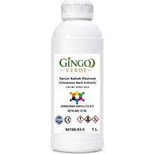 Gingo Tarçın Kabuk Ekstresi (Sıvı) 1 Litre
