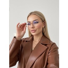 Blue Pepper Kadın Mavi Işık Korumalı Gözlük Cateye Çerçeve Küçük Yüzler Için 51 Ekartman