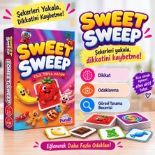 Pundit Game Sweet Sweep Dikkat Geliştirme Kutu Oyunu 5 Yaş Üzeri