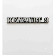 OEM Renault 9 Arka Bagaj Yazısı Geçmeli/yapıştırmalı 7700860555