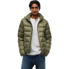 Tommy Hilfiger Tommy Hılfıger Erkek Marka Logolu Günlük Kullanıma Uygun Haki Mont DM0DM23231 M04