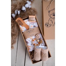 Vanilya Gift And More Yenidoğan Erkek Bebek Hediye Seti-Boho Tilki-Hoşgeldin Bebek Hediyesi