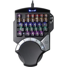 Rush Haymaker RK95 RGB Mekanik Keypad Kablolu Oyun Kullanımı için Kare Tuş Formu