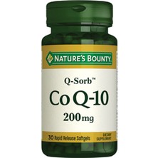 Nature's Bounty Coq-10 200 Mg 30 Softgel