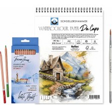 Gvn Art Aquarell Suluboya Kalemi Pro Set 24 Lü ST16