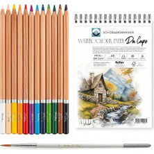 Gvn Art Aquarell Sulu Boya Kalemi Pro Set 12 Li ST15