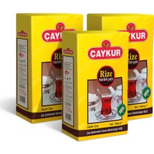 Çaykur Rize Turist Siyah Çay  1 kg / 3 Adet Kaliteli Doğal Yaprak Çay