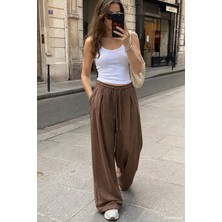 Gülseli Kadın Bel Lastikli Palazzo Eşofman Altı P-00023013