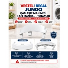 Öz Beyaz Eşya Vestel - Junda - Regal Çamaşır Makinesi Kapak Açma Kolu (Beyaz)