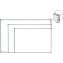 Alüminyum Çerçeve Yazı Tahtası Duvara Monte (Askılı) Beyaz 25X35