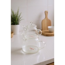 Taşev Kappi Cam Çaydanlık