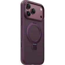 Keephone iPhone 18 Pro Max & 17 Pro Max Uyumlu Kılıf Magico Standlı Magsafe Mat Kapak