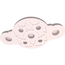 Motifpiyer Hazır Spotlu Tavan Paneli Lina Serisi-Modern LED Uyumlu Tavan Göbeği/Radius