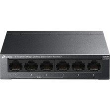 TP-Link Tp-Lınk LS106P 65W Poe Yönetilemez 6 Port Swıtch