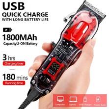 Pileli Store Dearling Şarjlı Saç Kesme Makinesi RF-107 (4887)