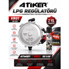 Atiker Karbüratörlü Regülatör 90 Kw (Lpg Beyni) Hediyeli